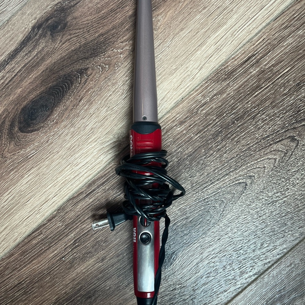 Conair Red and Silver Curling Wand